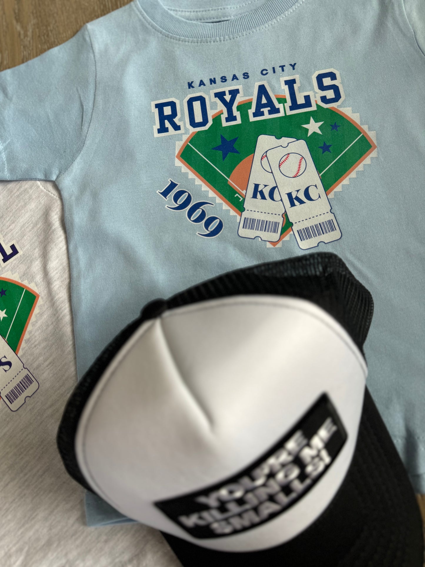 ROYALS FIELD OF DREAMS ONESIE/TEE