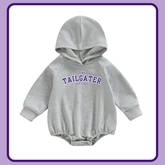 2025 TINY TAILGATER BUBBLE ROMPER