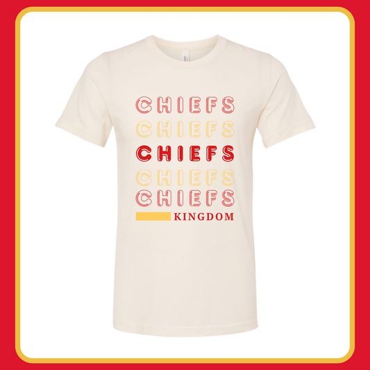 CHIEFS KINGDOM—ADULT TEE