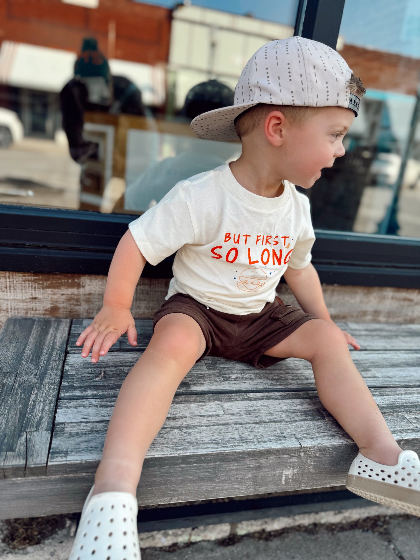 BUT FIRST, SO LONG— INFANT ONESIE + TODDLER/YOUTH TEE