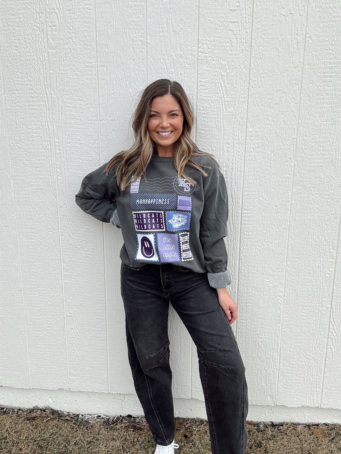 KSU STAMPS— ADULT CREWNECK