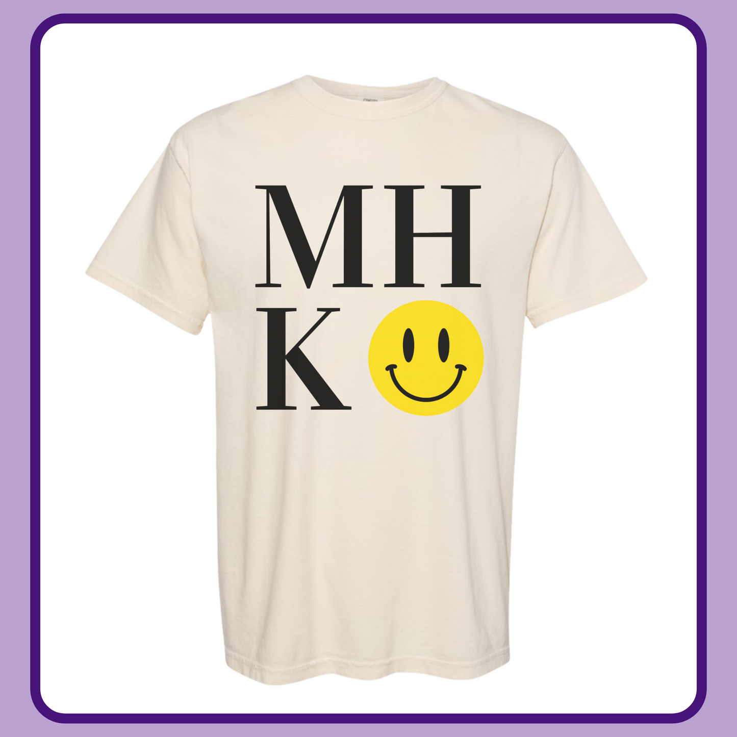 MHK SMILEY— ADULT TEE