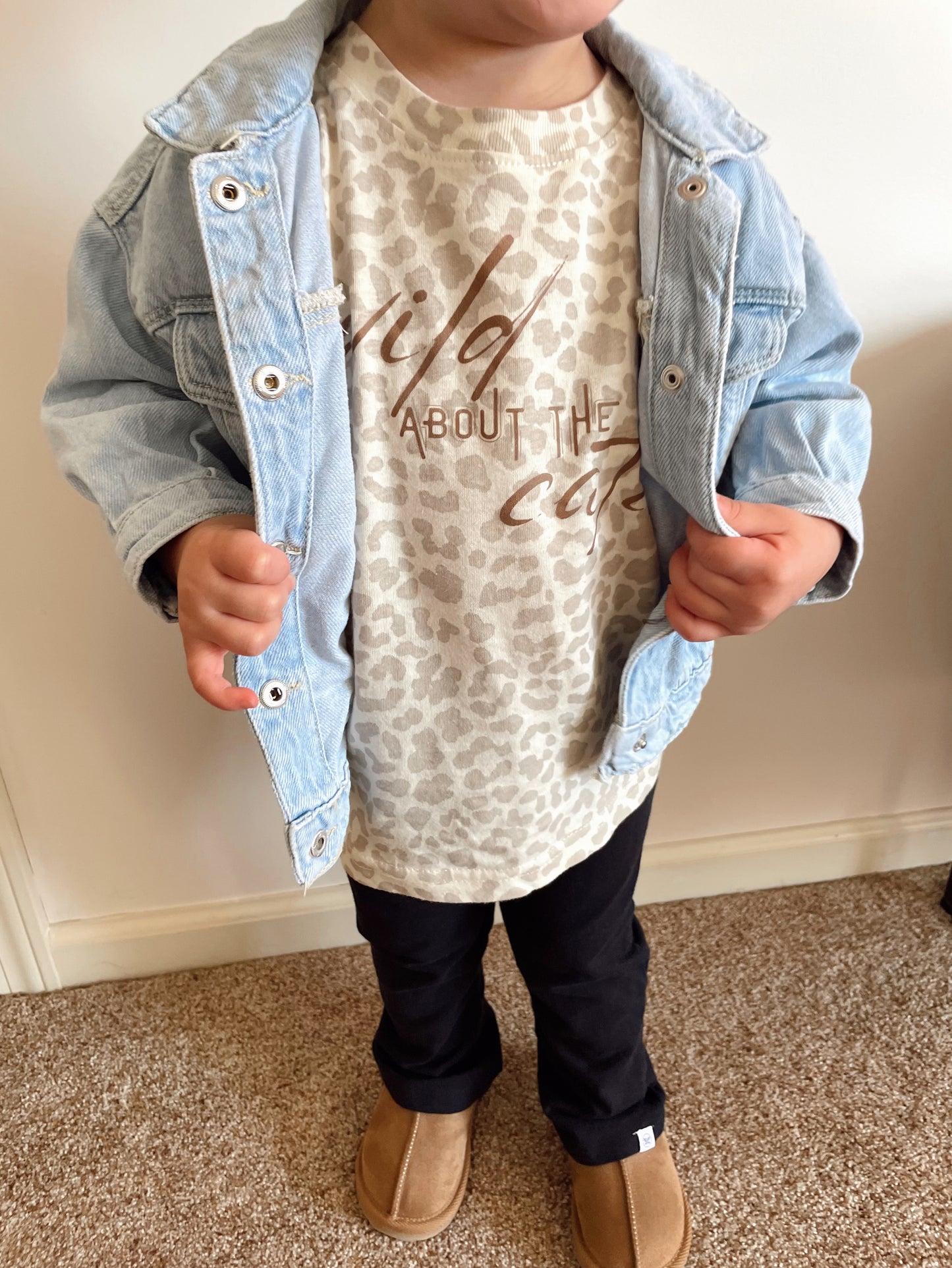 WILD ABOUT THE CATS ONESIE/TEE