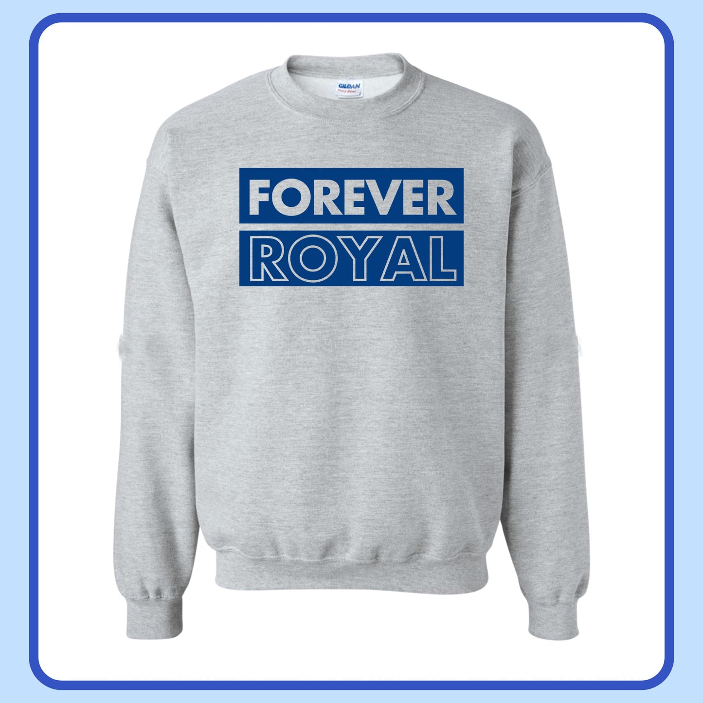 CLASSIC GREY FOREVER ROYAL CREW— ADULT