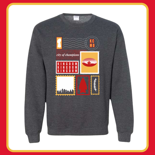 KC STAMPS — ADULT CREWNECK