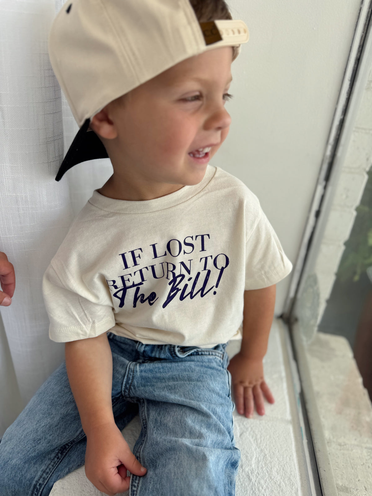 IF LOST RETURN TO THE BILL- INFANT ONESIE + TODDLER/YOUTH TEE