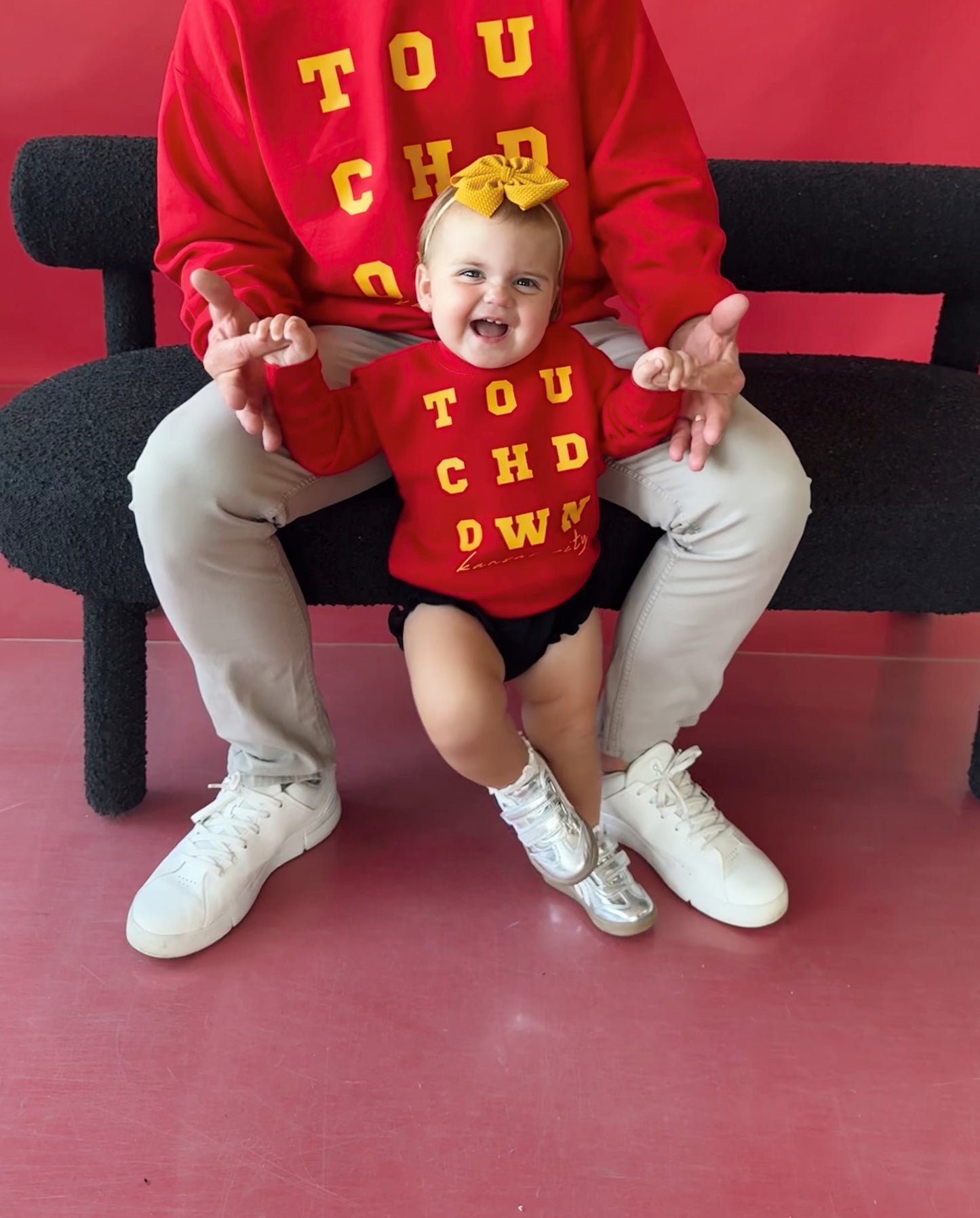 TOUCHDOWN KANSAS CITY— ADULT CREWNECK