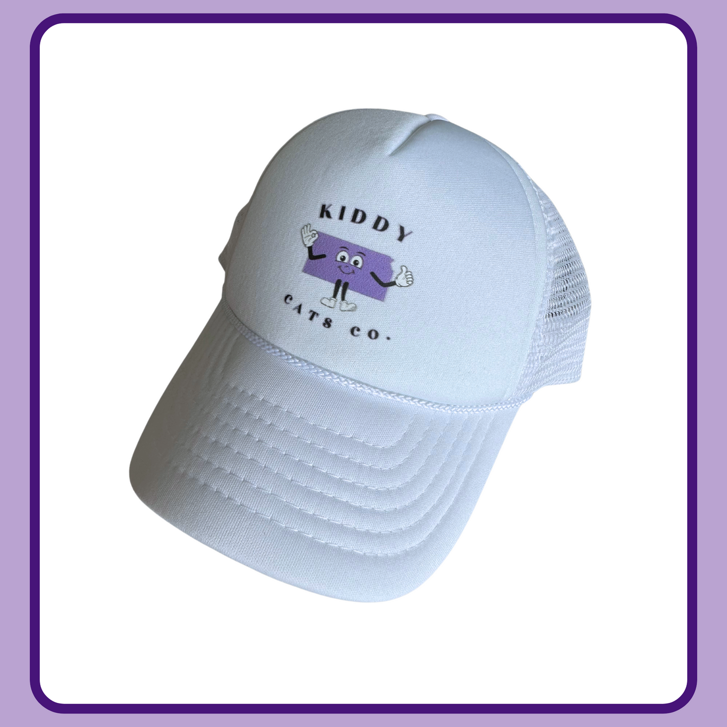 KANSAS STATE DUDE TRUCKER HAT