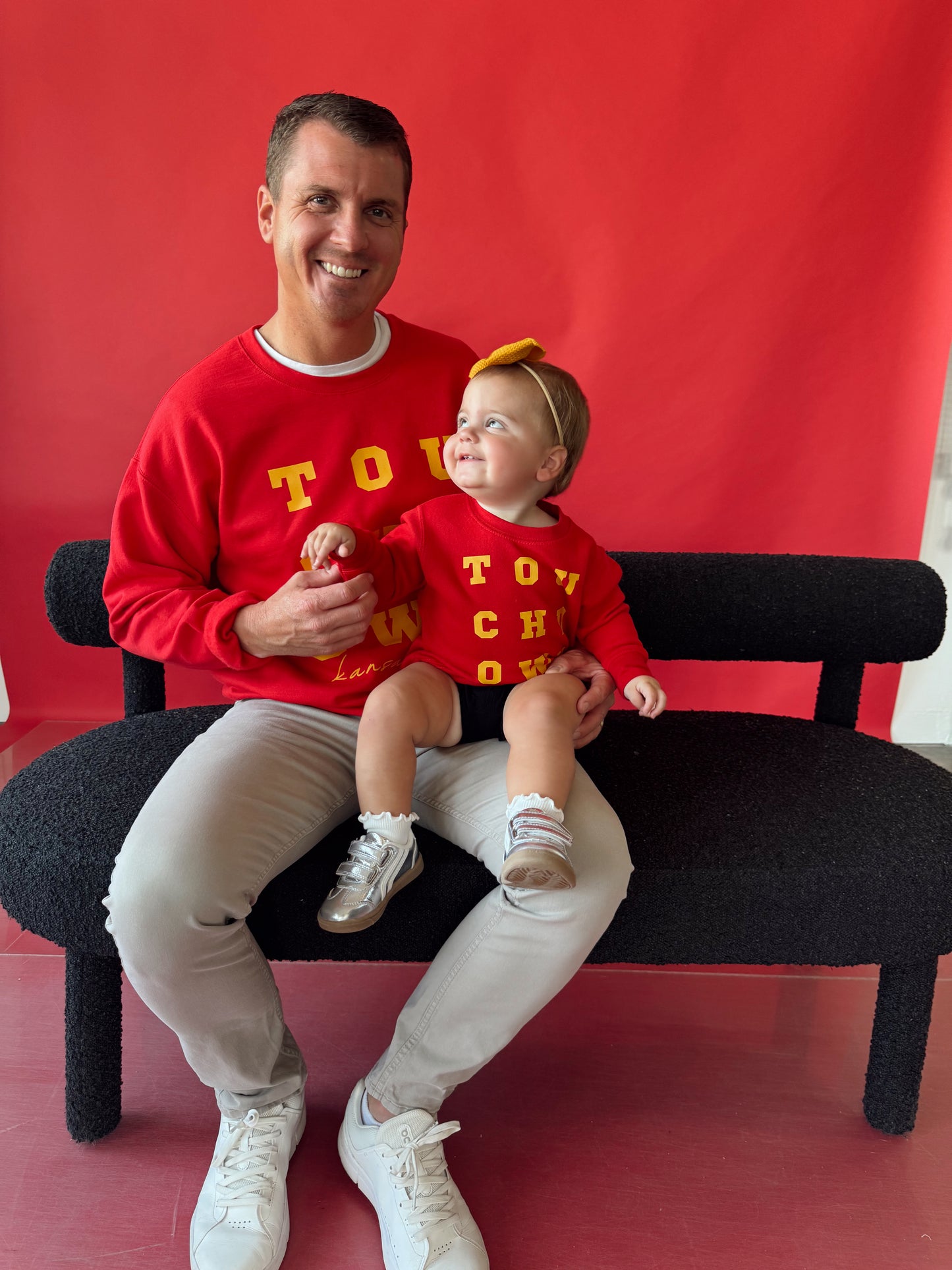 TOUCHDOWN KANSAS CITY— ADULT CREWNECK