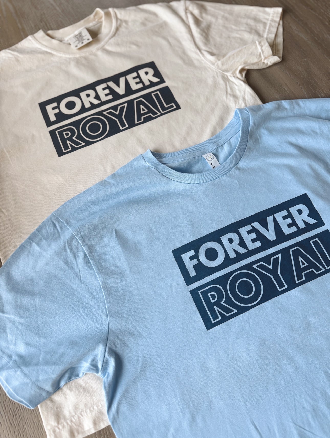 CLASSIC BLUE FOREVER ROYAL— ADULT TEE