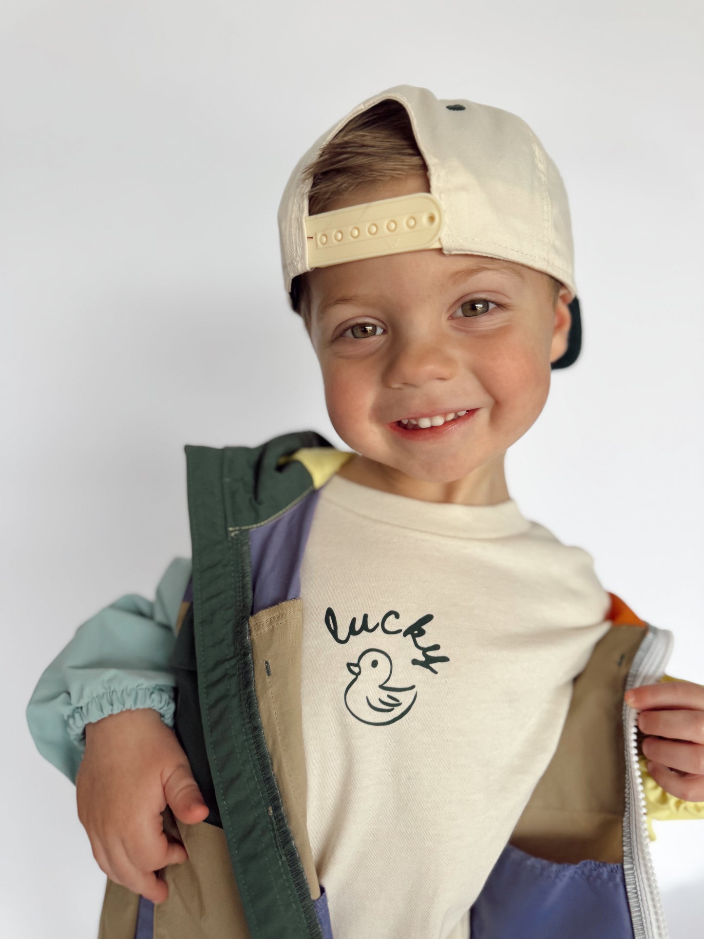 LUCKY DUCK— TODDLER+ ADULT TEE (Archive)