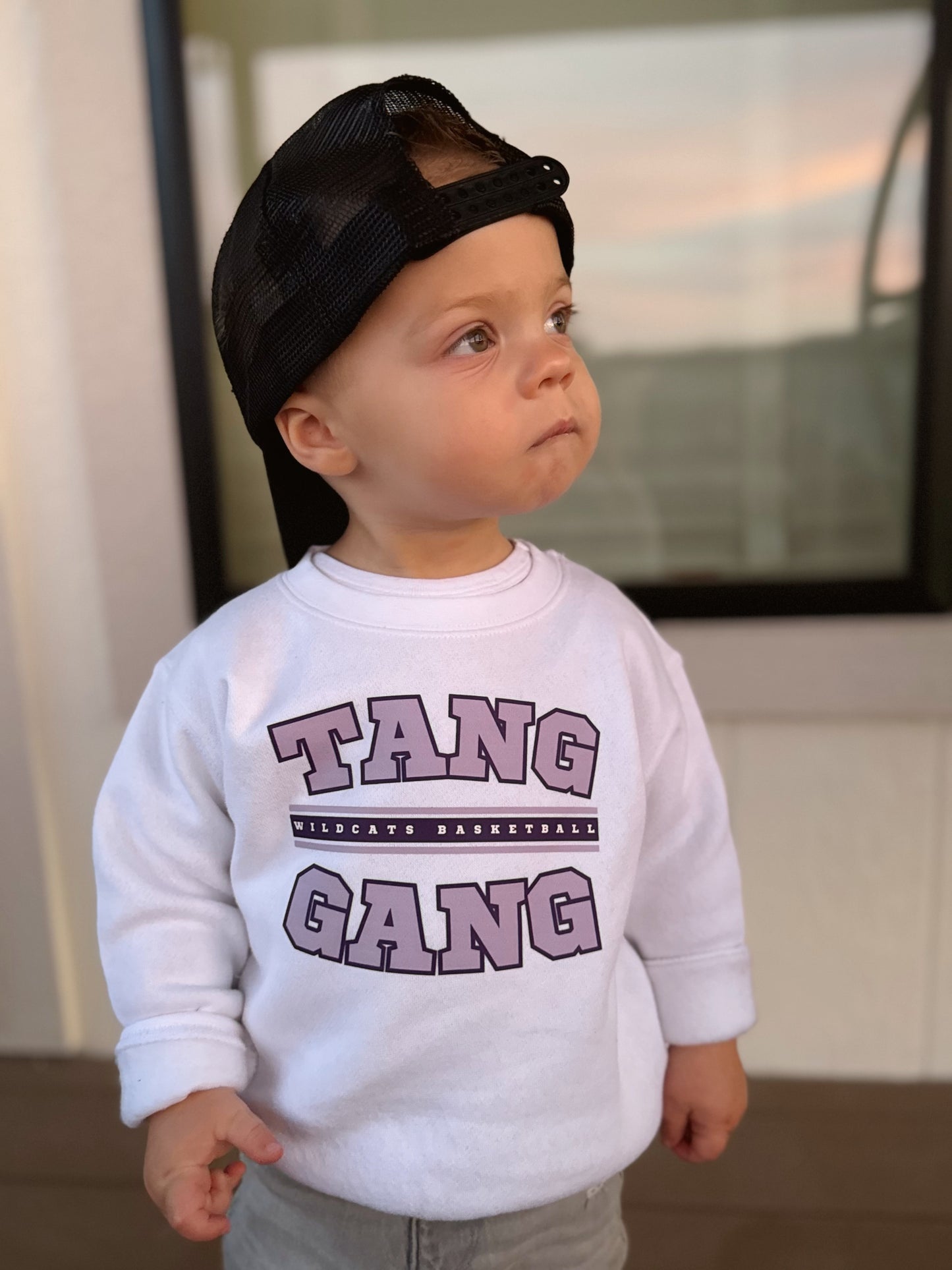 WHITE TANG GANG CREWNECK