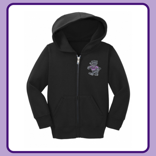 WILDCAT PATCH ZIP HOODIE