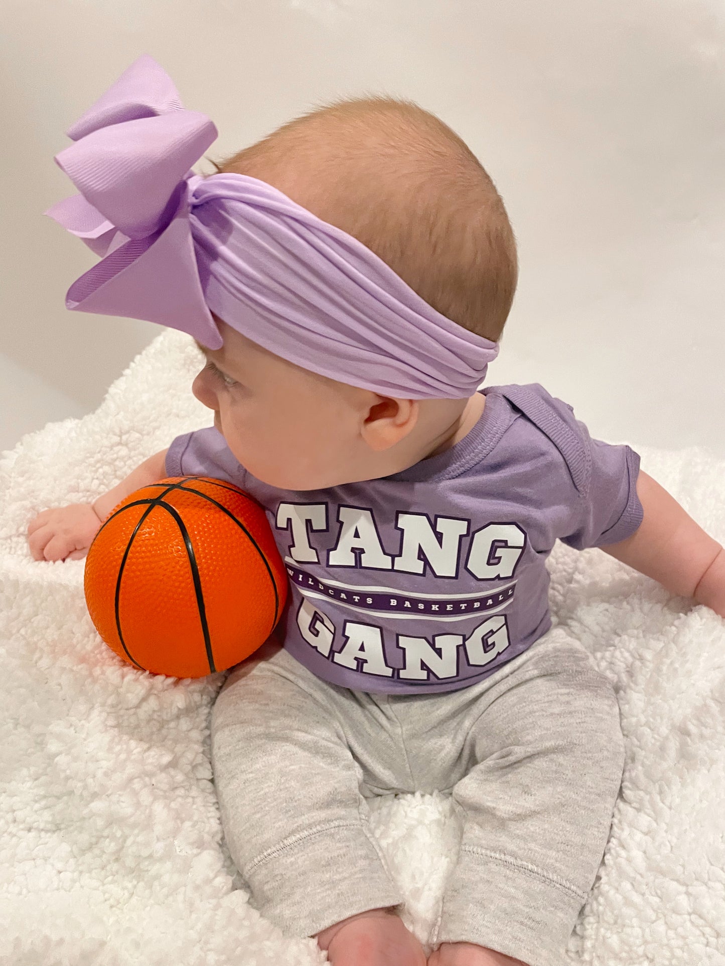 TANG GANG LAVENDER ONESIE/TEE