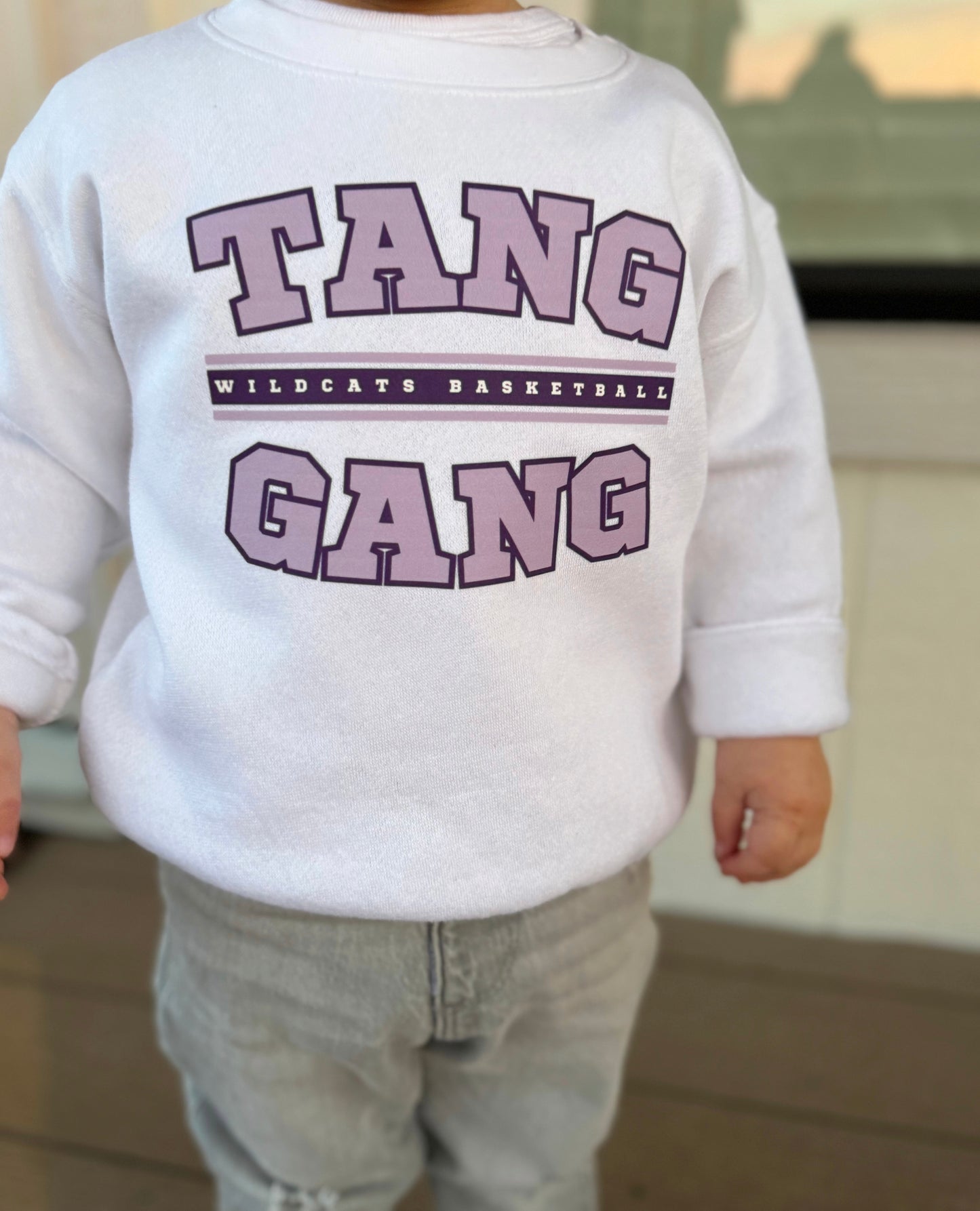 WHITE TANG GANG CREWNECK