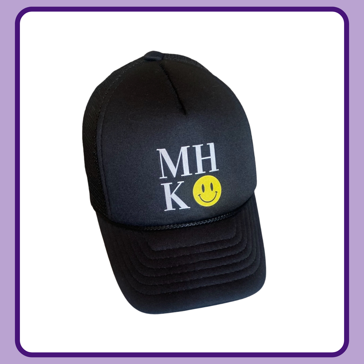 MHK SMILEY TRUCKER HAT