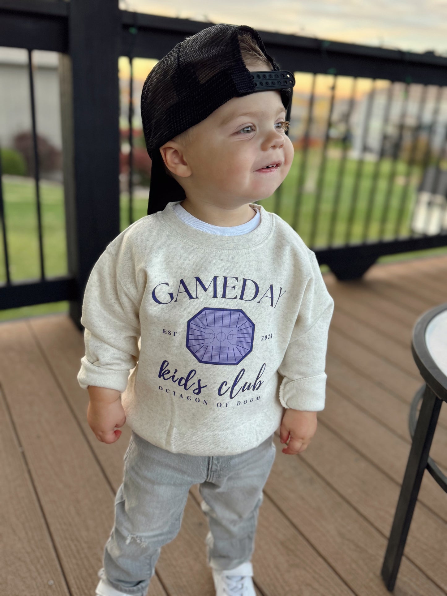 OCTAGON OF DOOM KIDS CLUB CREWNECK
