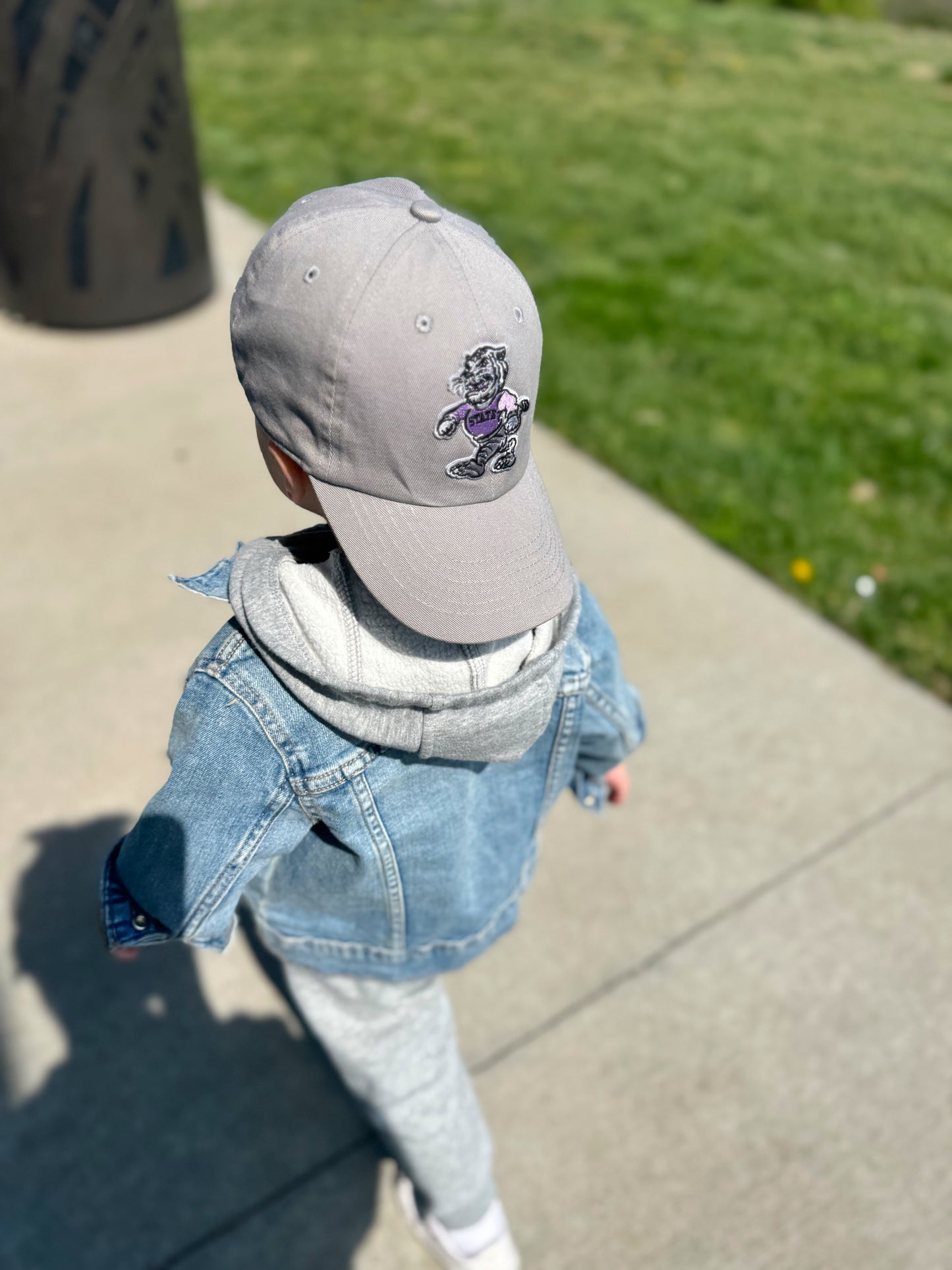 GREY VINTAGE WILLIE BASEBALL CAP