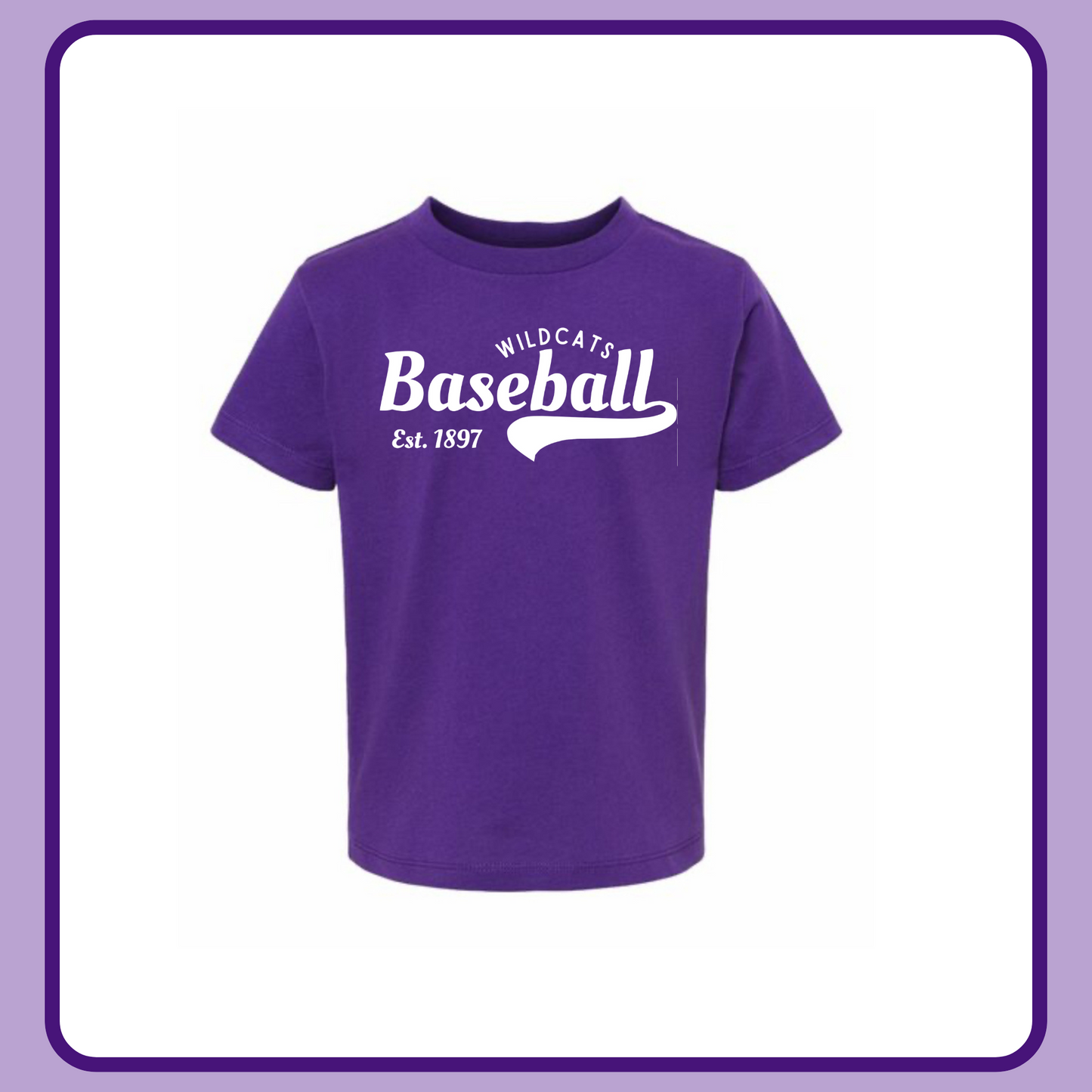 WILDCATS BASEBALL JERSEY ONESIE/TEE