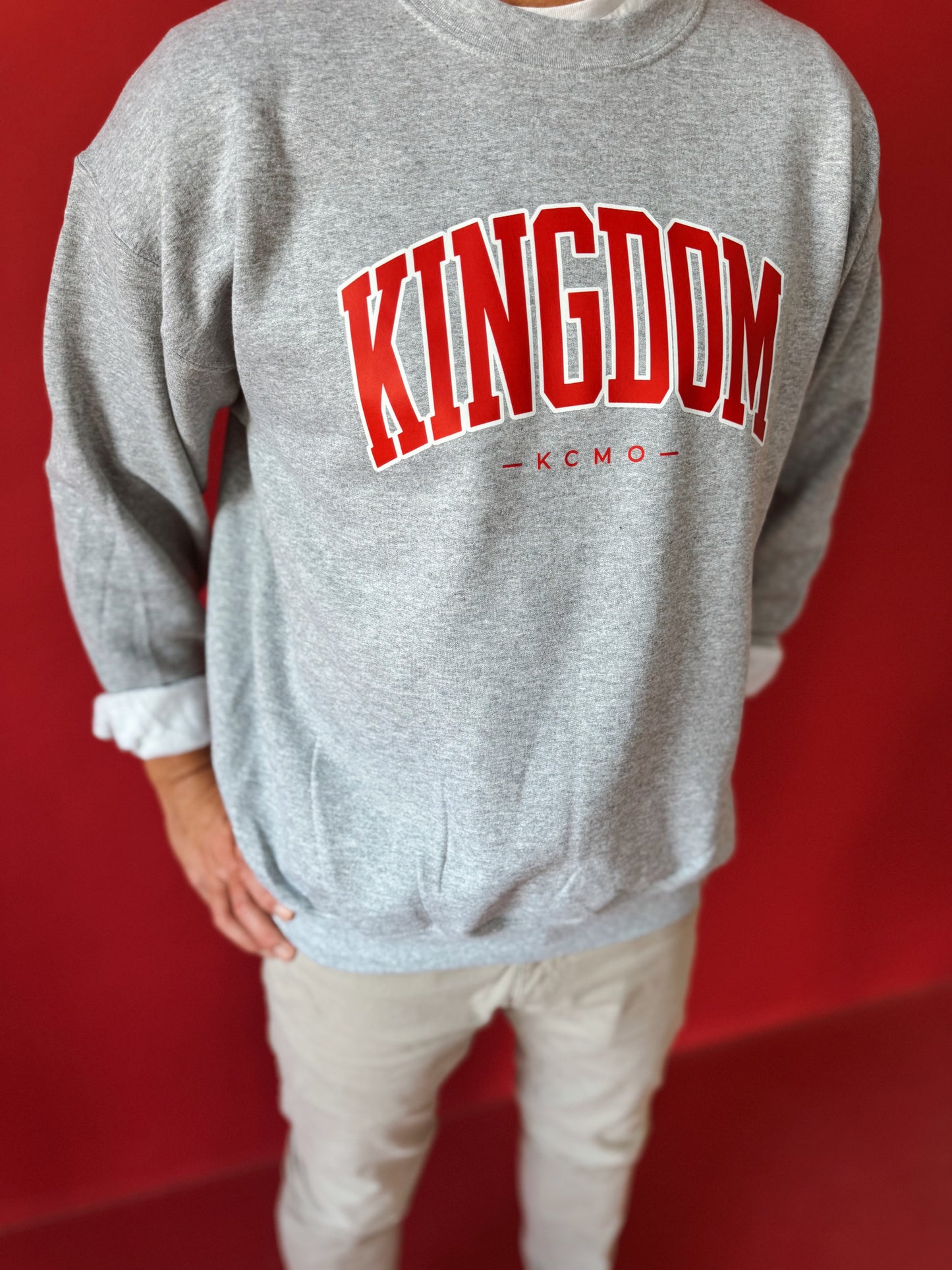KINGDOM x KCMO— INFANT JUMPSUIT + TODDLER/YOUTH CREWNECK