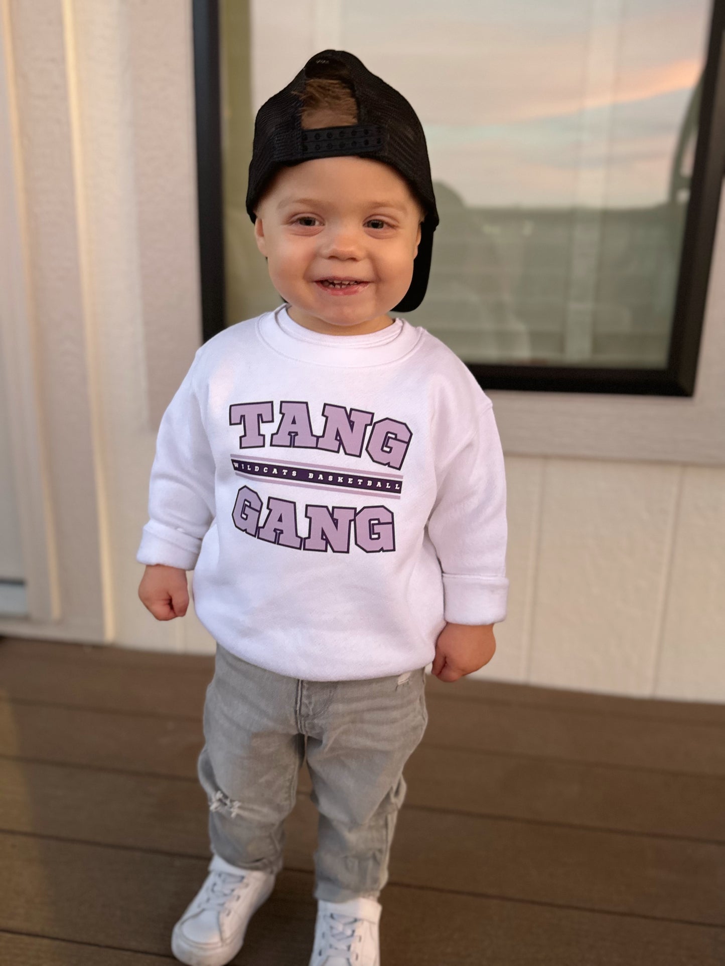 WHITE TANG GANG CREWNECK