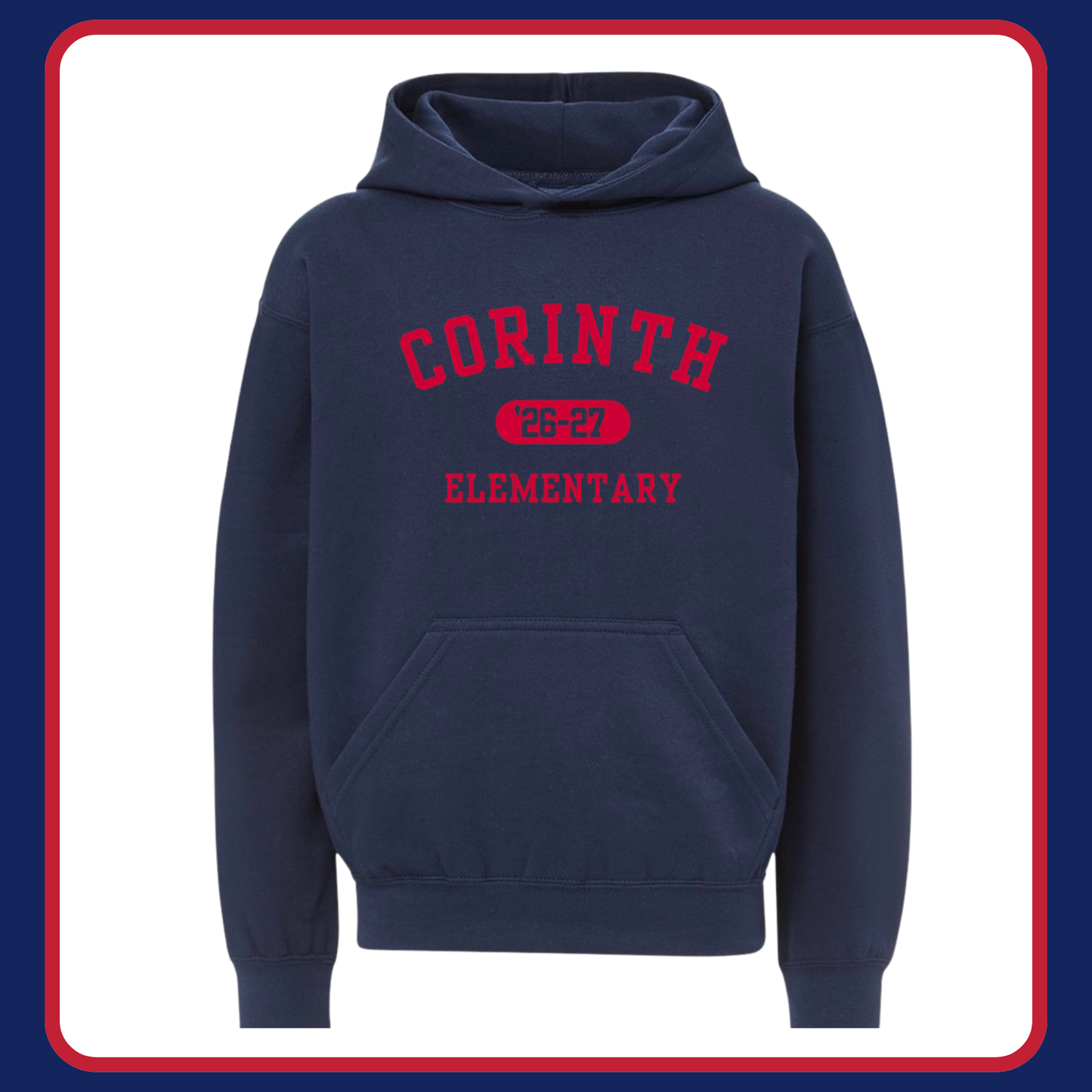 Varsity Hoodie- Youth/Adult Hooded Sweatshirt