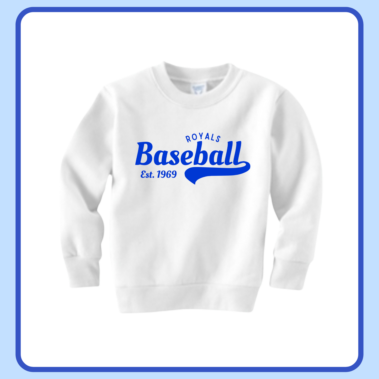 ROYALS BASEBALL JERSEY CREW
