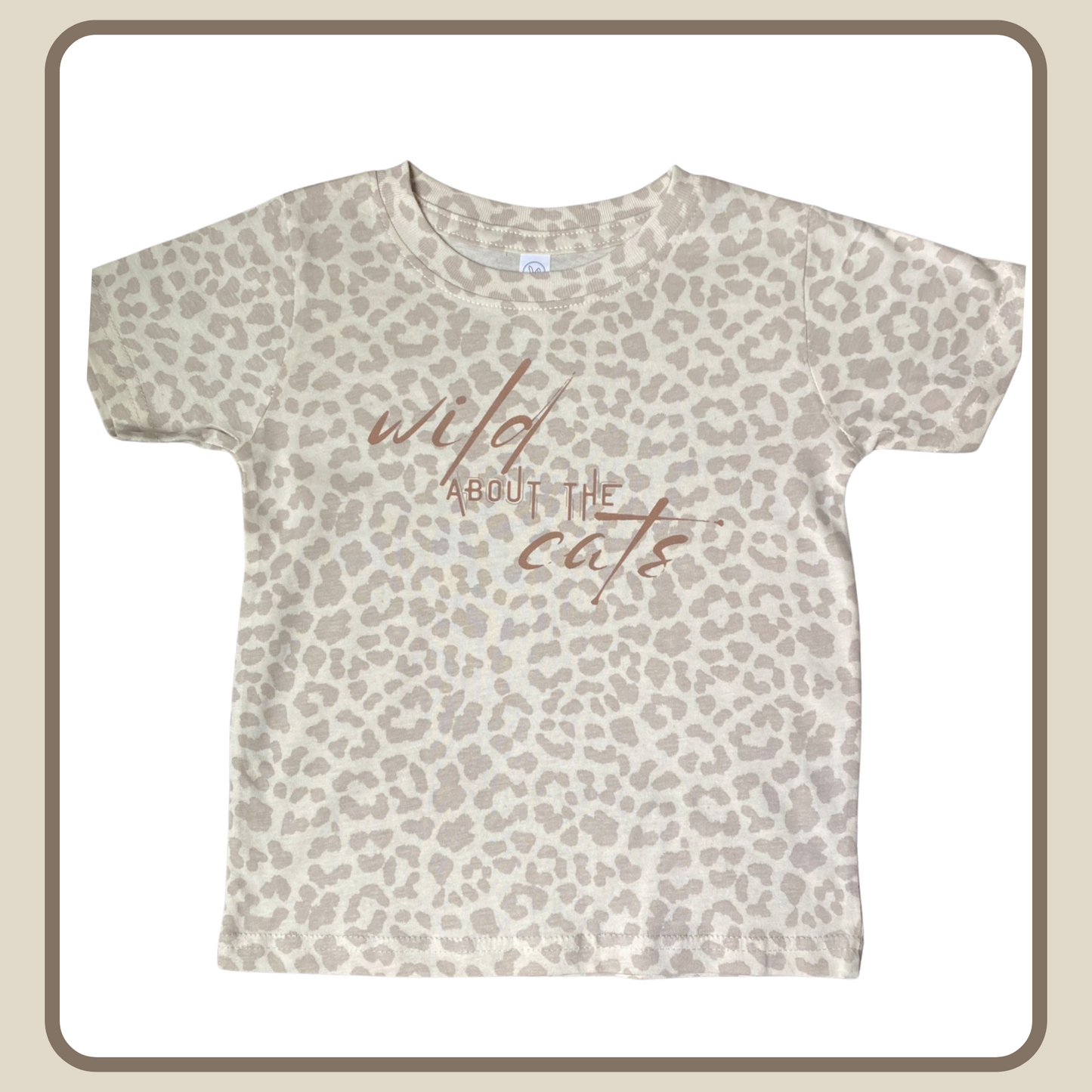WILD ABOUT THE CATS ONESIE/TEE