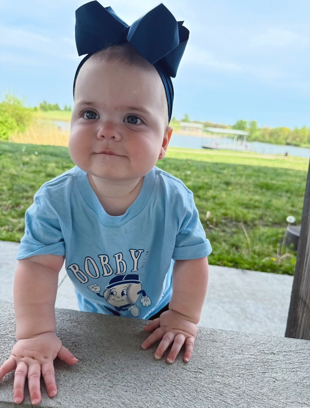 BOBBY BASEBALL ONESIE/TEE