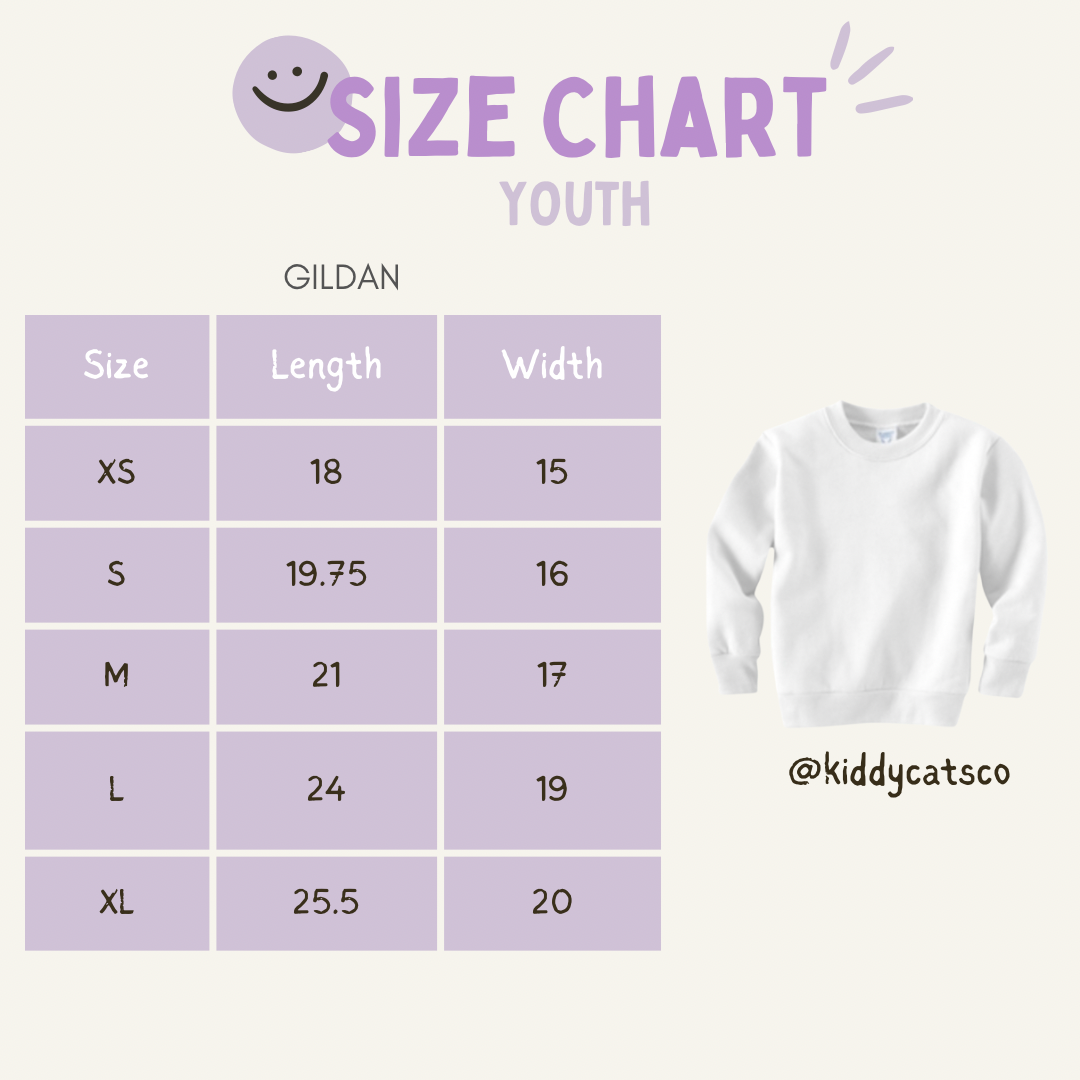 KIDS CLUB CREWNECK (Ready to Ship)