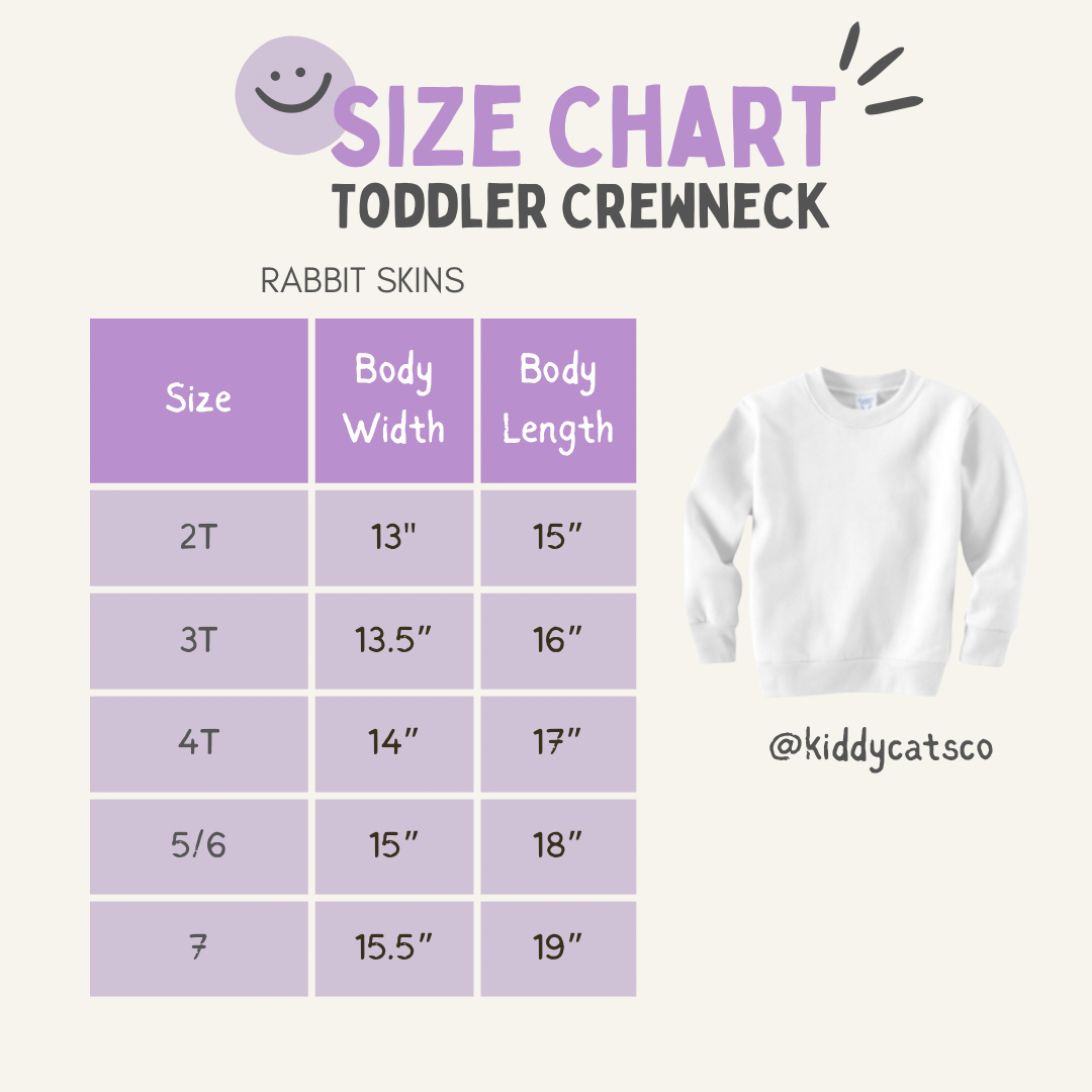 KIDS CLUB CREWNECK (Ready to Ship)