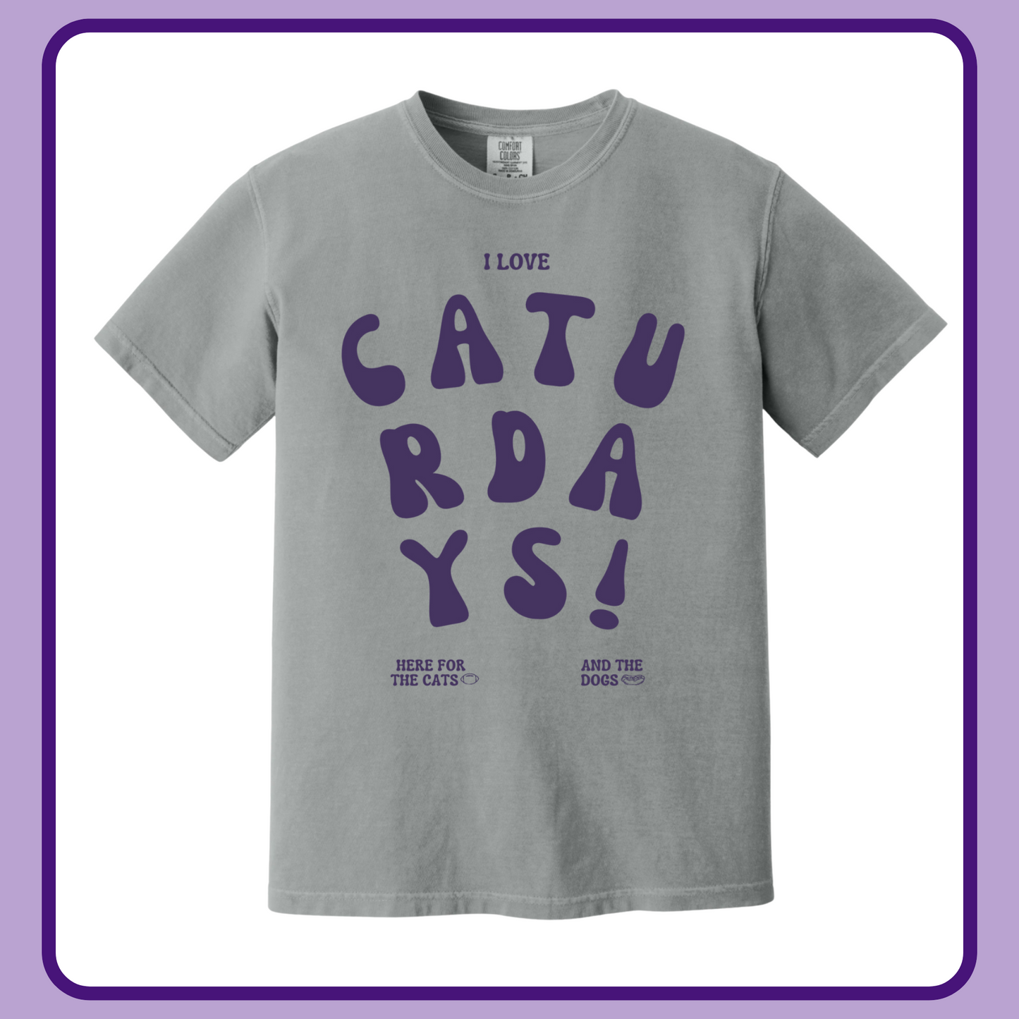 I LOVE CATURDAYS— ADULT TEE