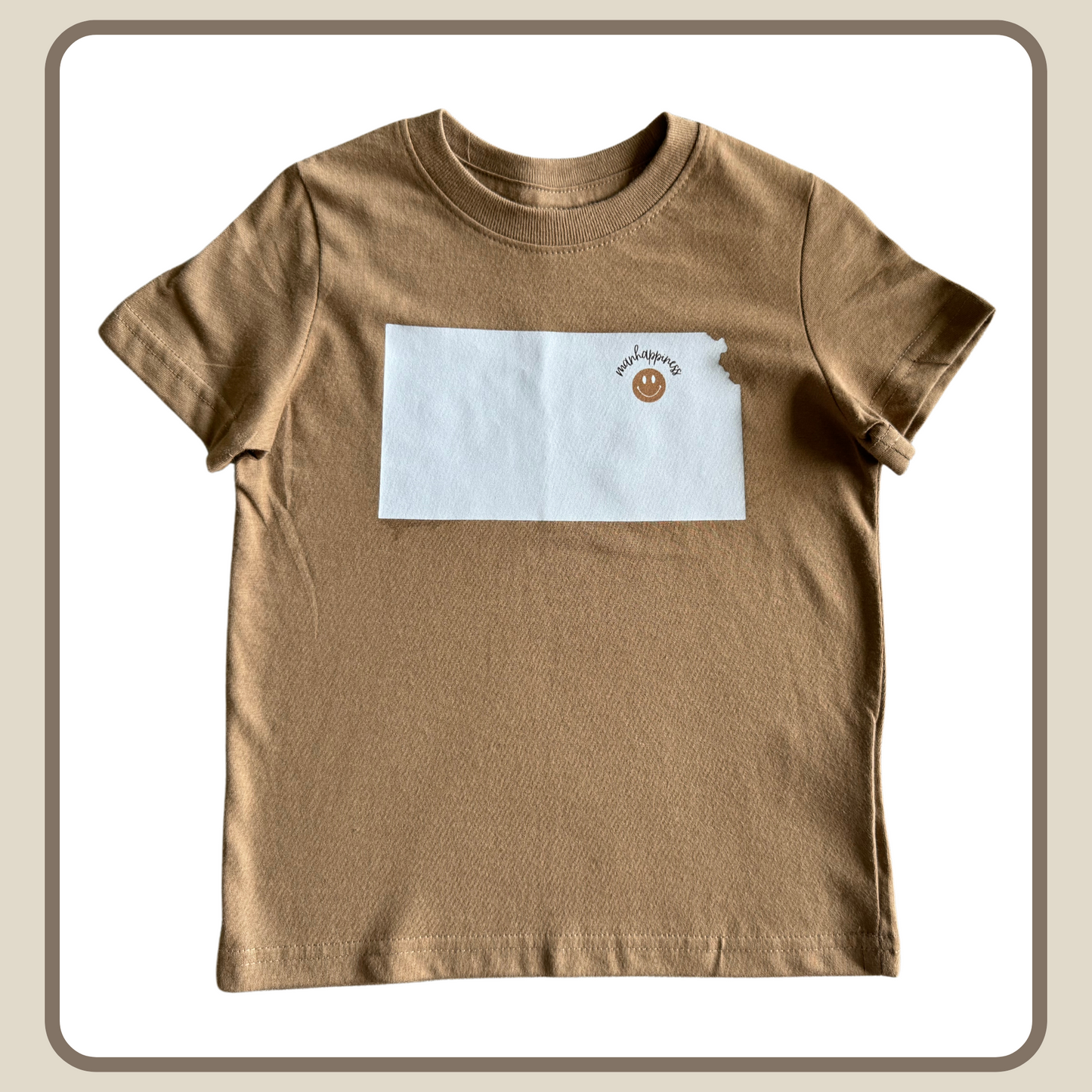 MANHAPPINESS, KS ONESIE/TEE