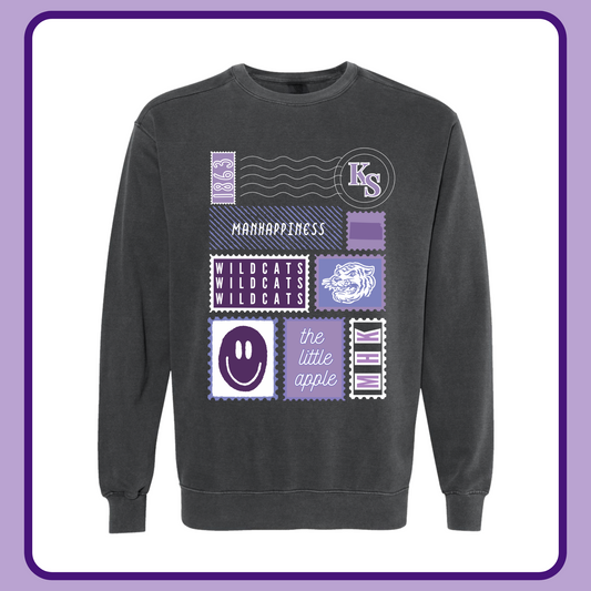 KSU STAMPS— ADULT CREWNECK