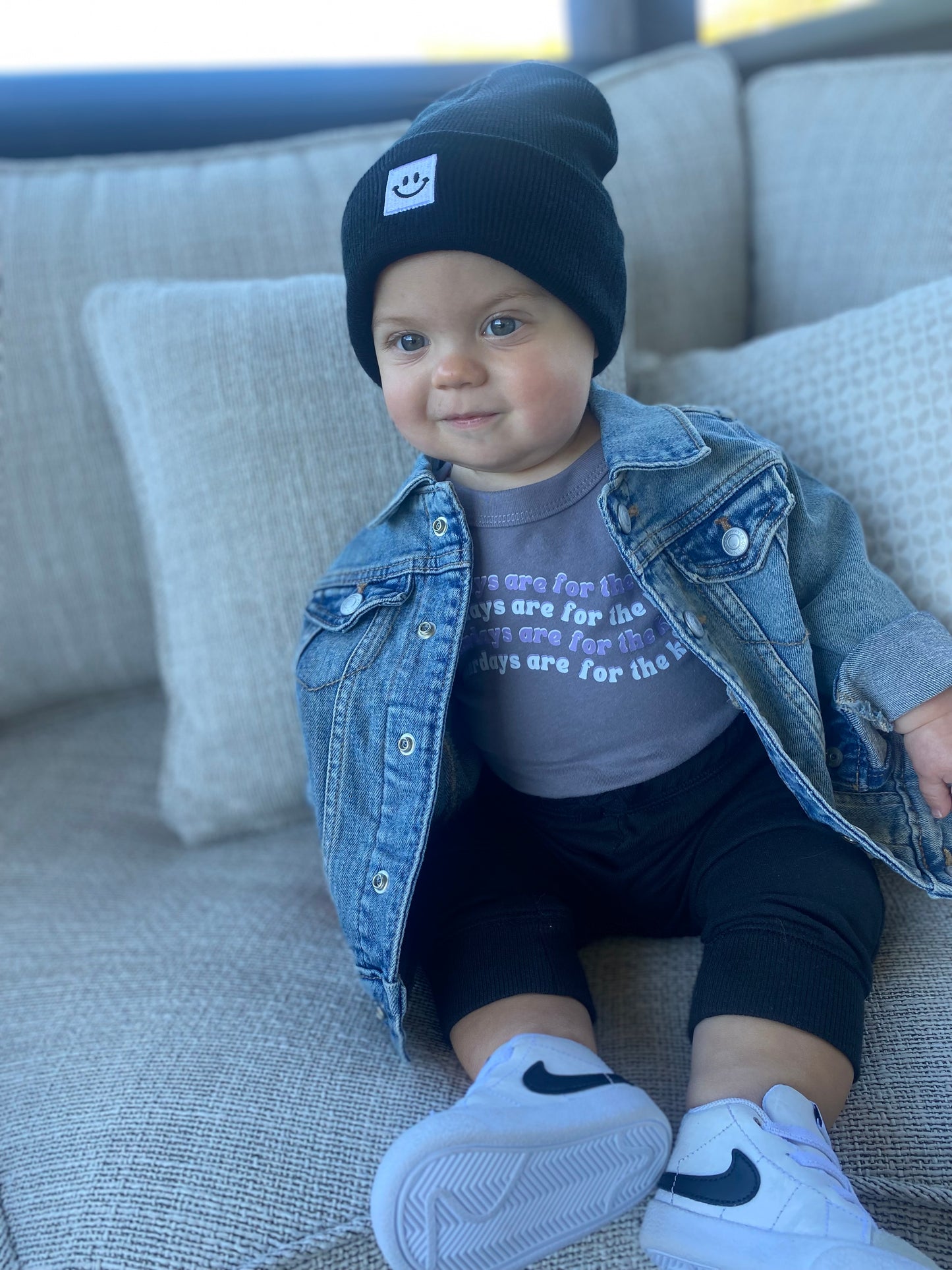 CATURDAYS ARE FOR THE KIDS ONESIE/TEE
