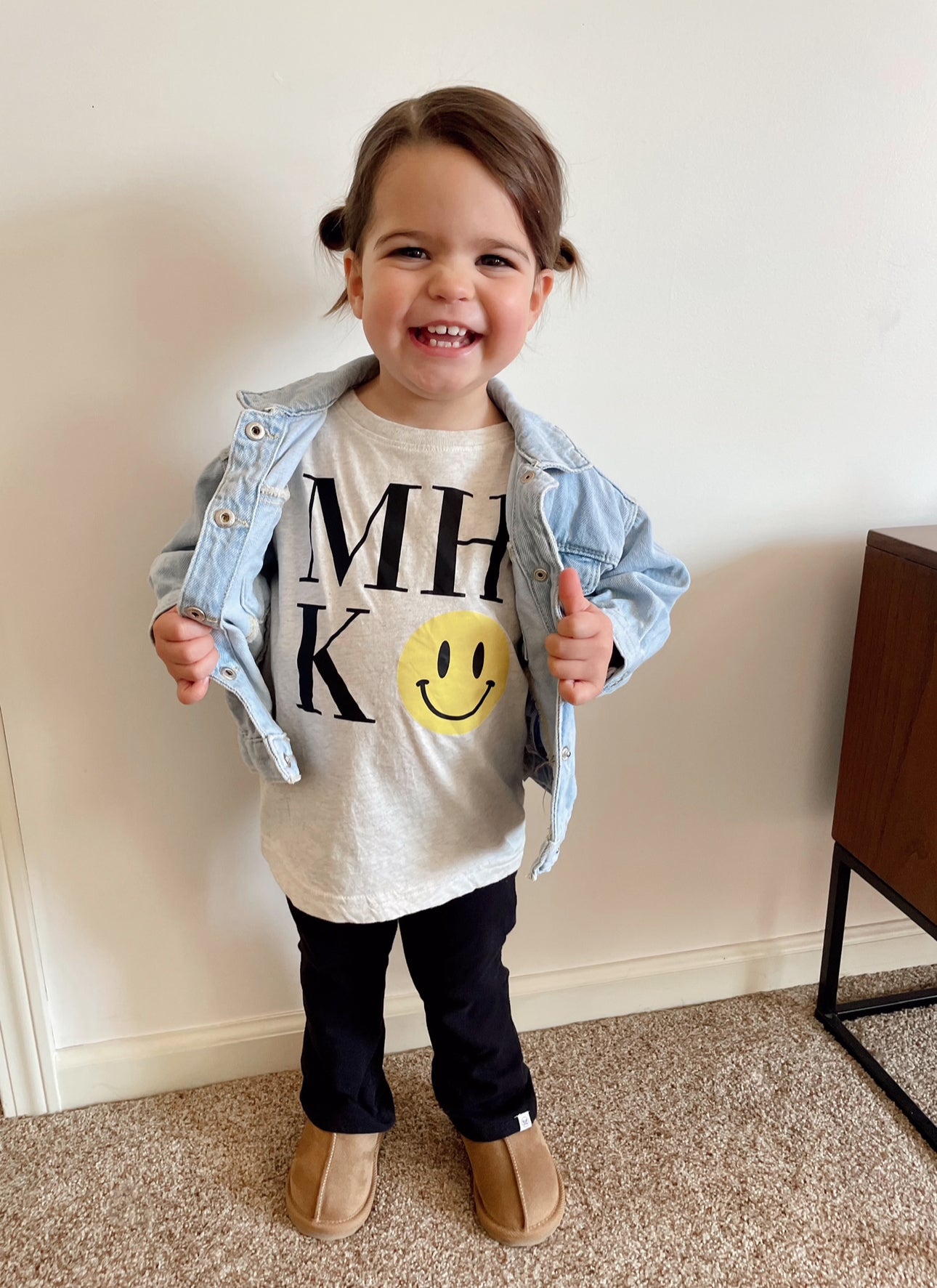MHK SMILEY ONESIE/TEE