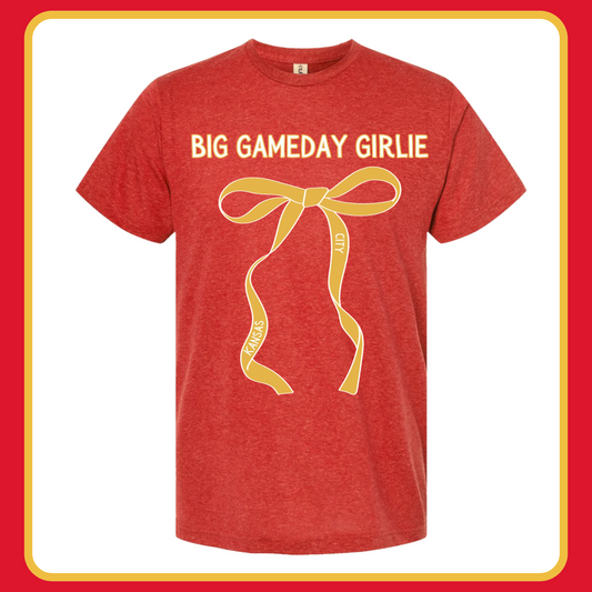 KC BIG GAMEDAY GIRLIE—ADULT TEE