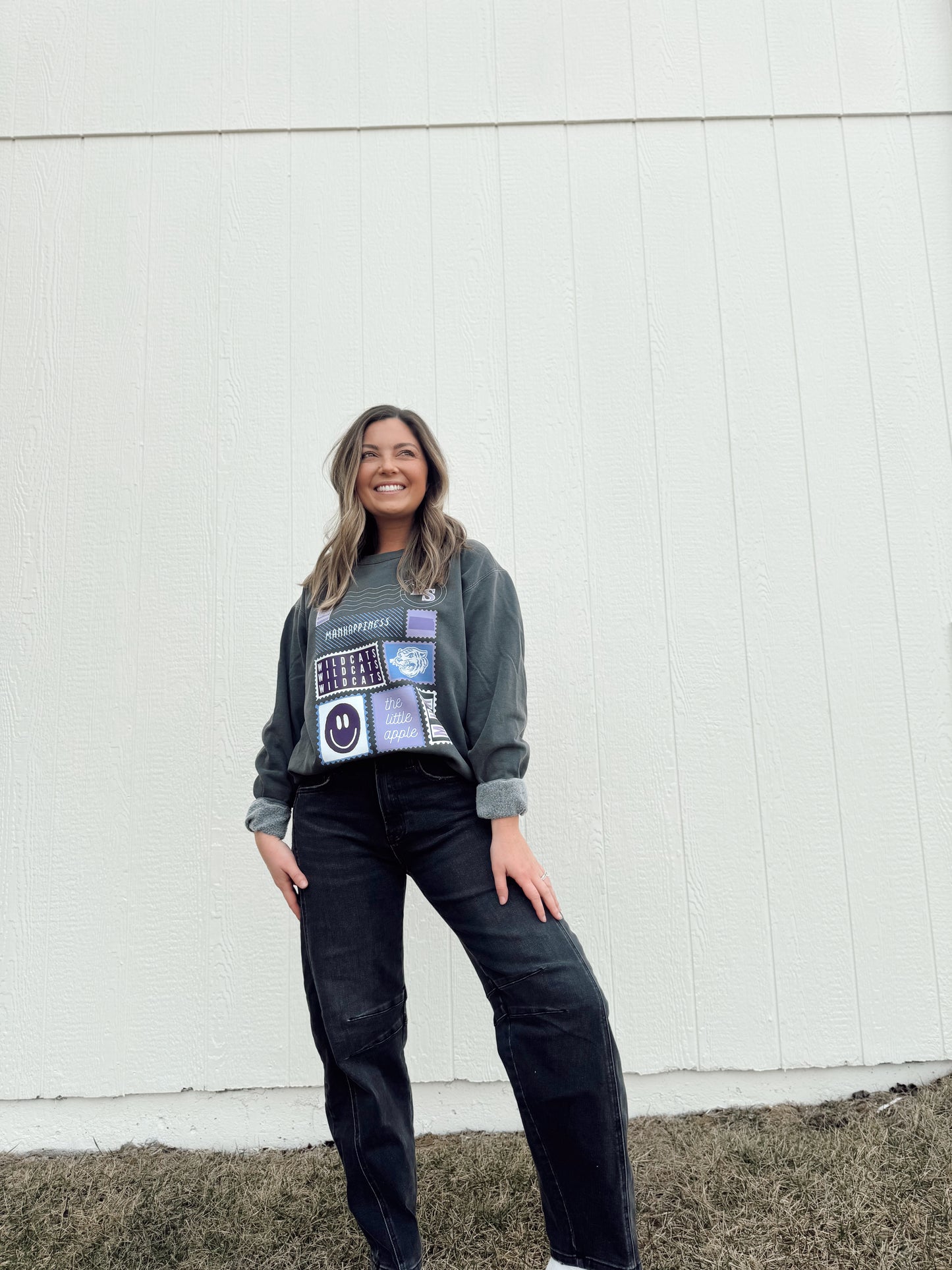 KSU STAMPS— ADULT CREWNECK