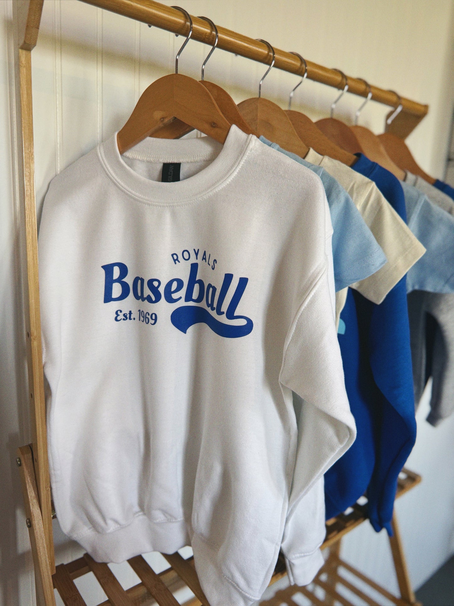 ROYALS BASEBALL JERSEY CREW— ADULT