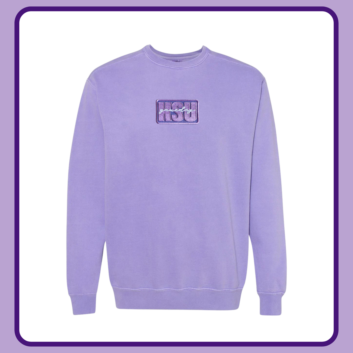 KSU GAMEDAY PATCH—ADULT CREWNECK