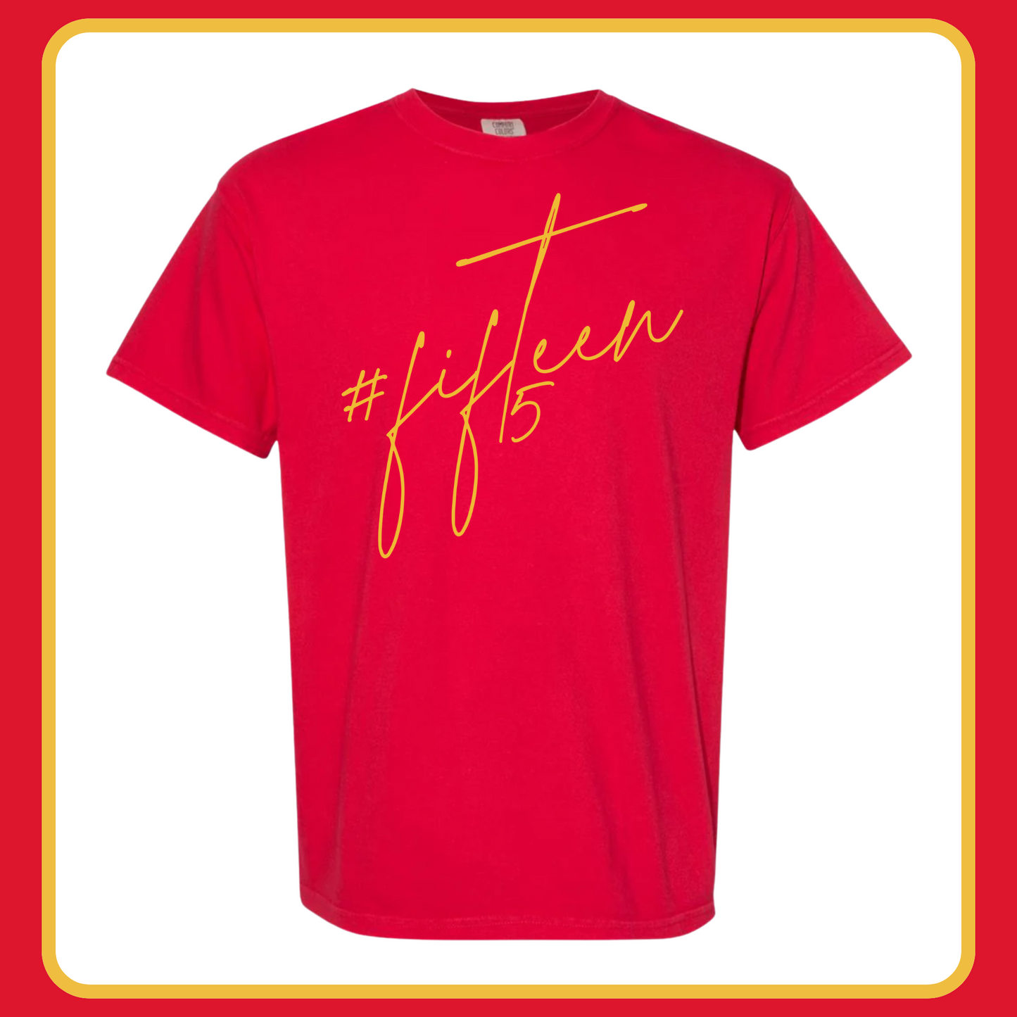 FIFTEEN— ADULT TEE