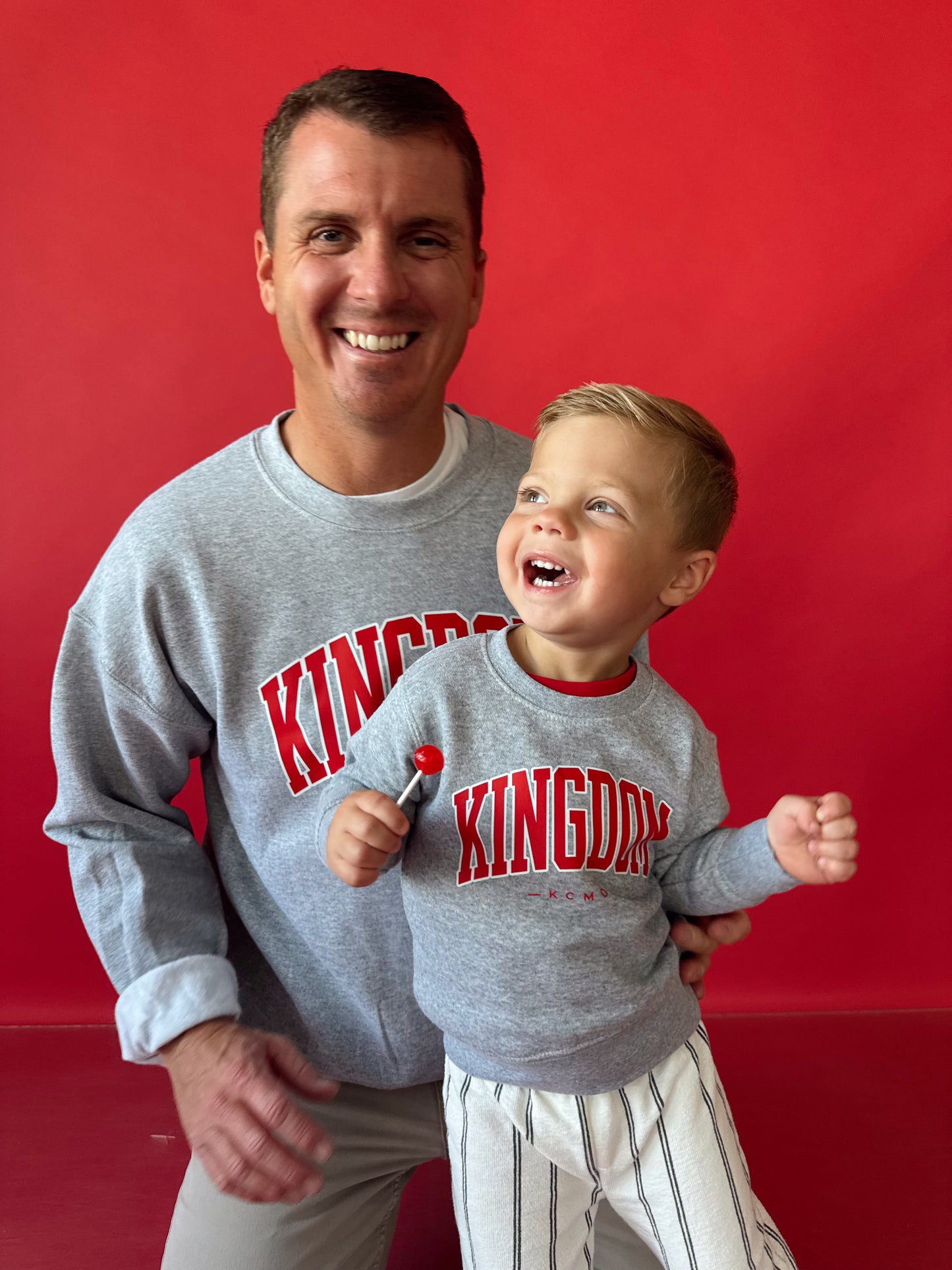 KINGDOM x KCMO— INFANT JUMPSUIT + TODDLER/YOUTH CREWNECK
