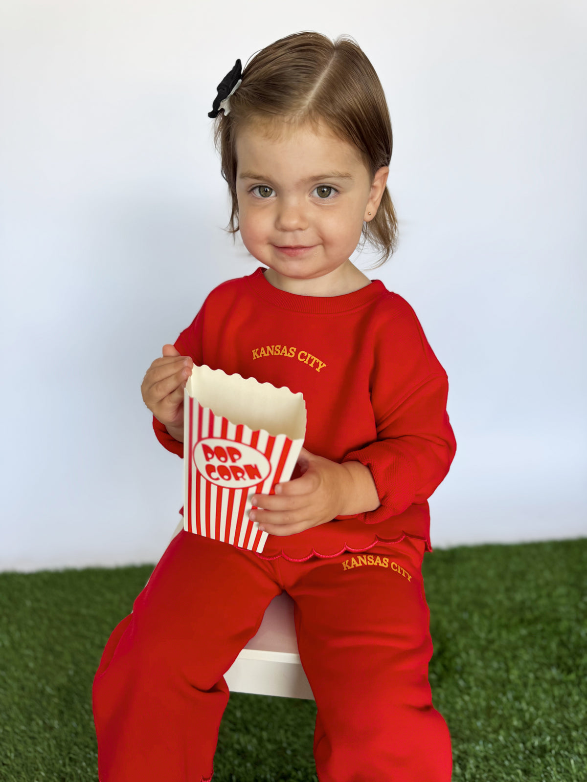 RED KANSAS CITY SET- INFANT/TODDLER