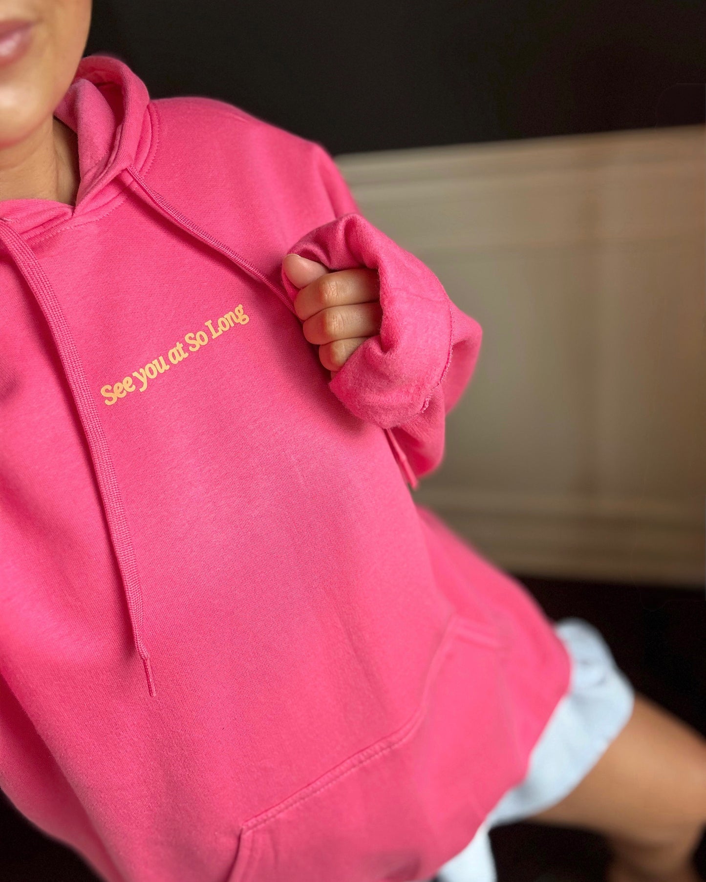 SEE YOU AT SO LONG PINK— ADULT CREW/HOODIE
