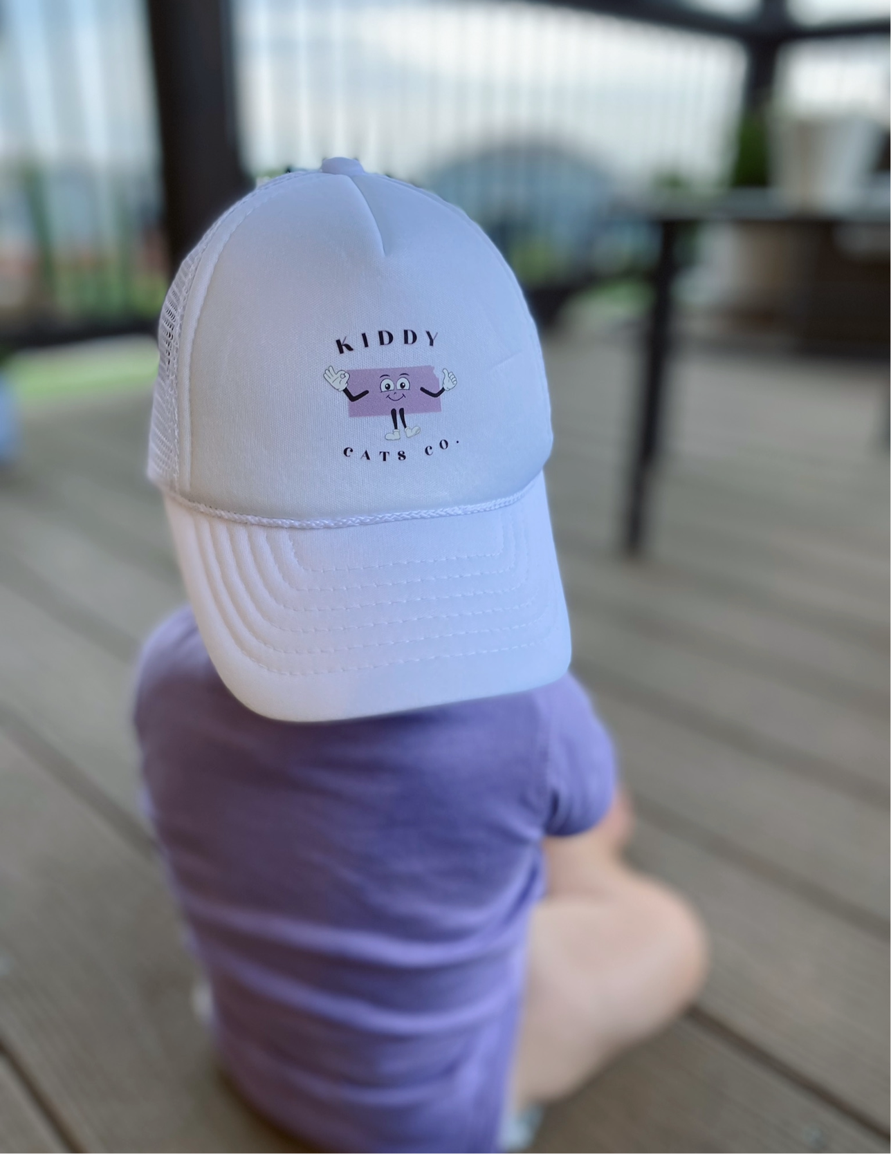 KANSAS STATE DUDE TRUCKER HAT