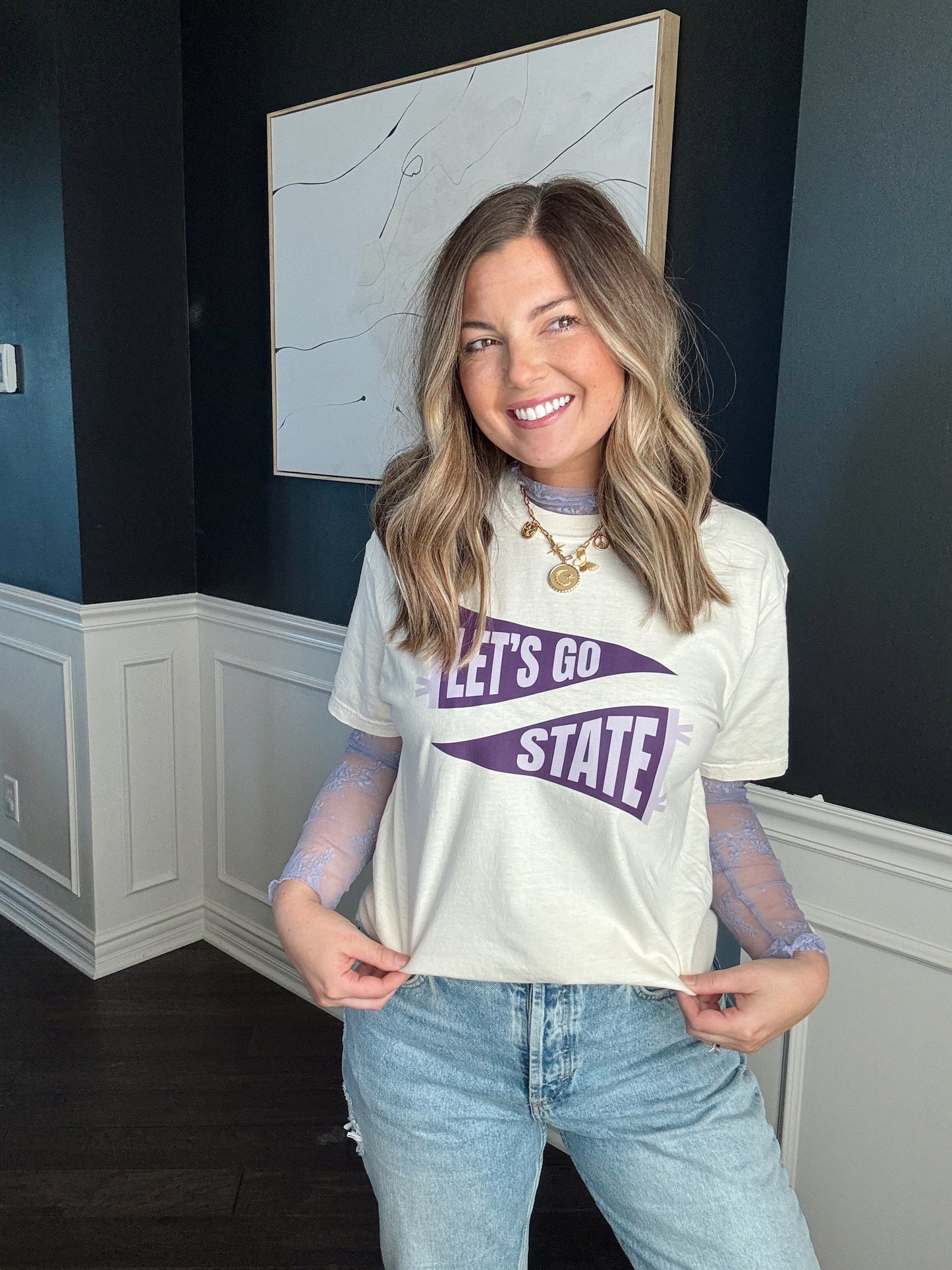 LET’S GO STATE— ADULT TEE