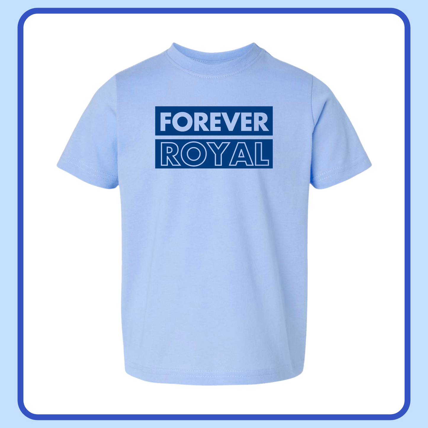 CLASSIC BLUE FOREVER ROYAL— ADULT TEE