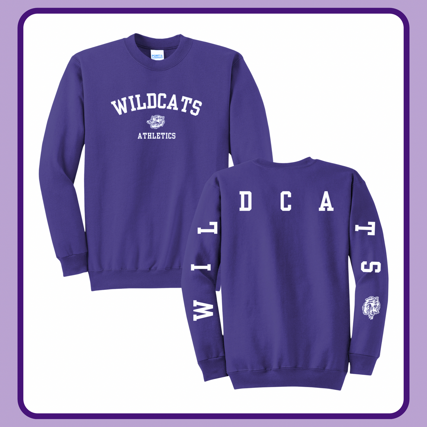 WILDCATS ATHLETICS VARSITY STYLE— YOUTH CREWNECK