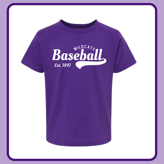 WILDCATS BASEBALL JERSEY TEE— ADULT