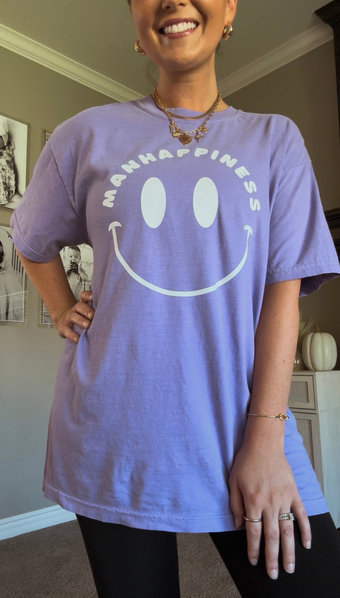 MANHAPPINESS— ADULT TEE